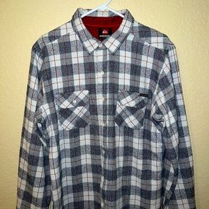 Grey Quicksilver Flannel - Mens Large